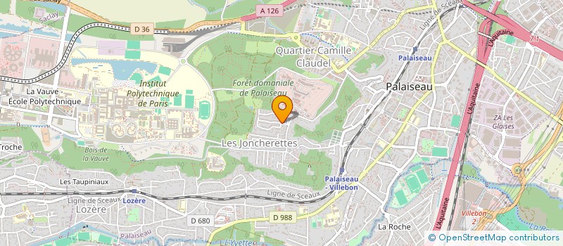 localisation de l'entreprise VALERIE BOISROND NATUROPATHE à PALAISEAU