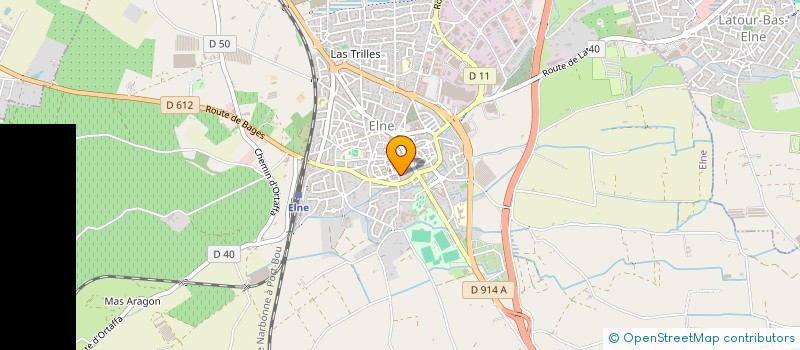 localisation de l'entreprise VALERIE & CO  ELNE