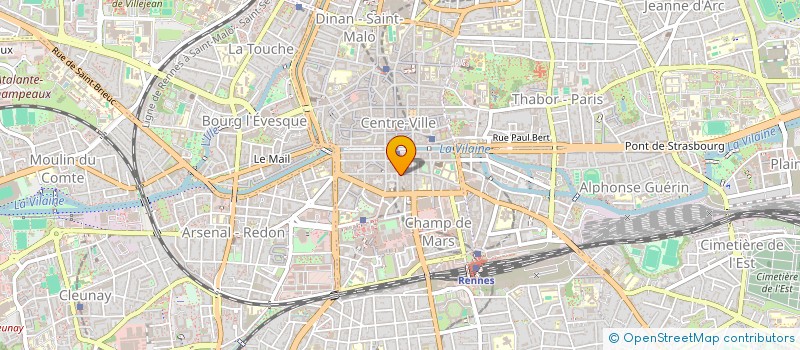 localisation de l'entreprise VALERIE COUTURE à RENNES
