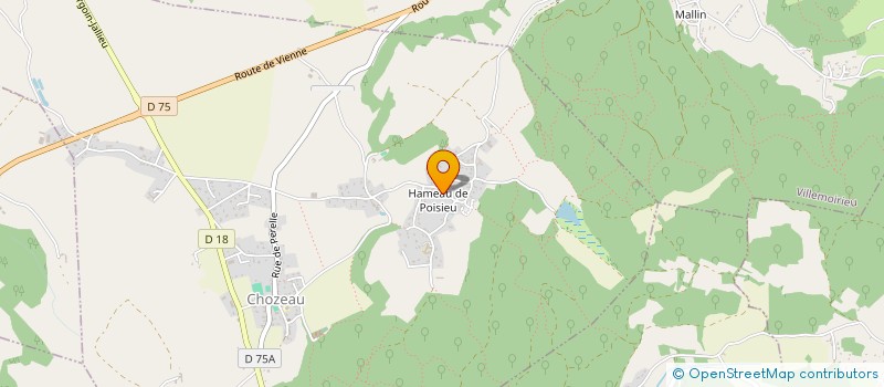 localisation de l'entreprise VALERIE DELACHAT COACHING à CHOZEAU