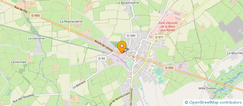 localisation de l'entreprise VALERIE ET MICHEL ENAULT  PERIERS