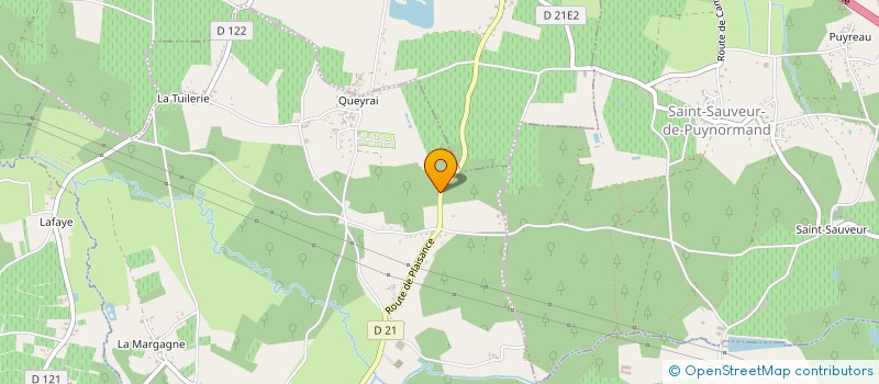 localisation de l'entreprise VALERIE FOUQUET IMMOBILIER  PETIT-PALAIS-ET-CORNEMPS