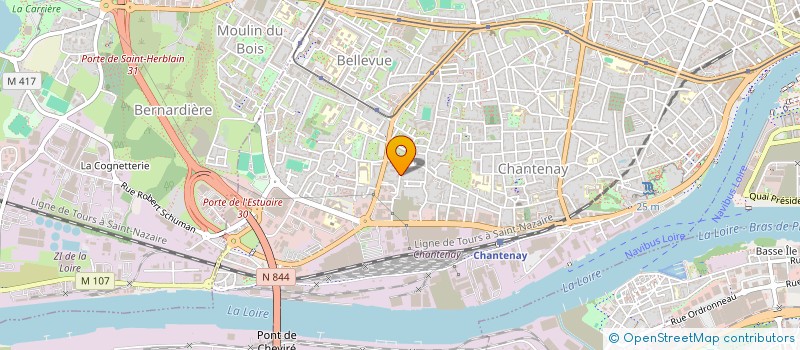 localisation de l'entreprise VALERIE LEHMANN à NANTES