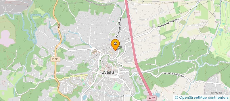 localisation de l'entreprise VALERIE LORENZO - VOTRE AGENCE IMMOBILIERE  FUVEAU