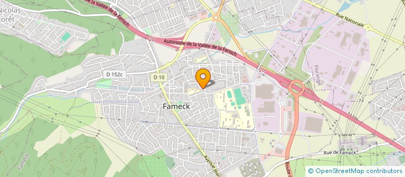 localisation de l'entreprise VALERIE M  SEREMANGE-ERZANGE