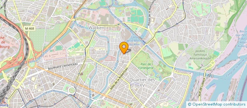 localisation de l'entreprise VALERIE STOPA  STRASBOURG