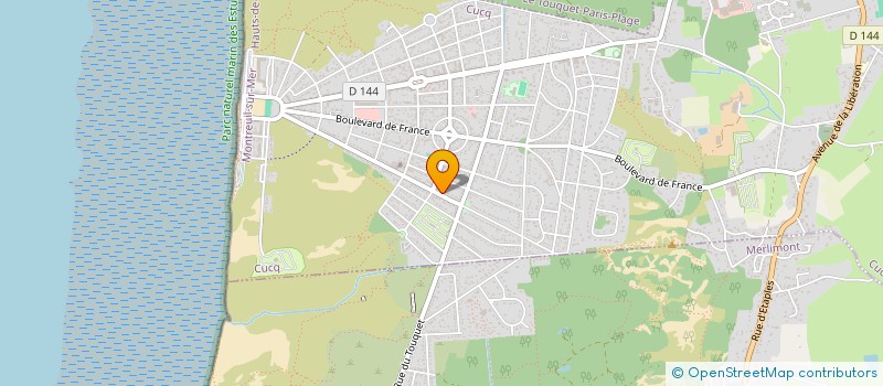 localisation de l'entreprise VALERIE-WALTER à CUCQ
