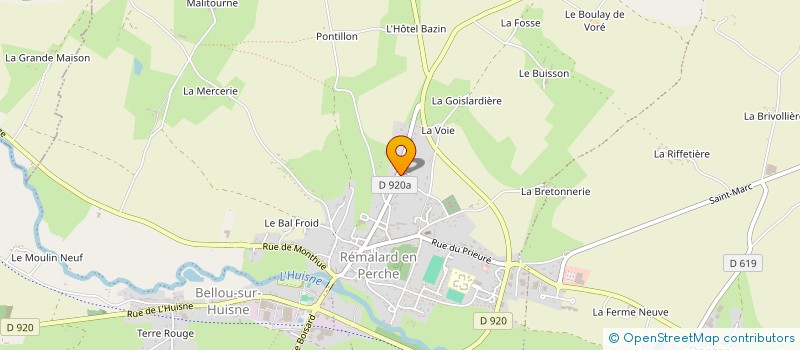 localisation de l'entreprise VALERIEMMANUELLE.LES ETILLEUX à REMALARD-EN-PERCHE