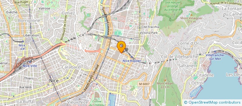 localisation de l'entreprise VALERIO à NICE