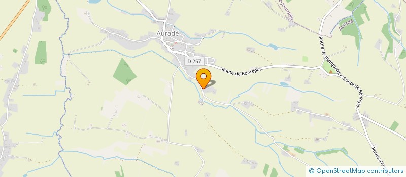 localisation de l'entreprise VALERO ET FILS  AURADE