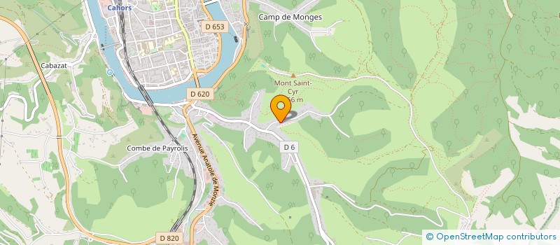 localisation de l'entreprise VALERY  CAHORS