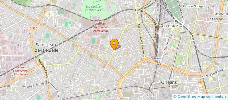 localisation de l'entreprise VALERY CHATEAUDUN  ORLEANS