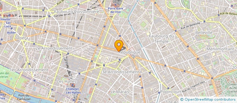 localisation de l'entreprise VALERY ET COMPAGNIE à PARIS
