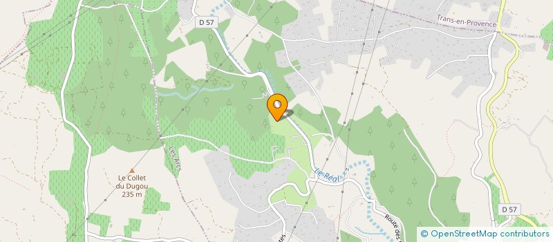 localisation de l'entreprise VALERY FRERES  LES ARCS