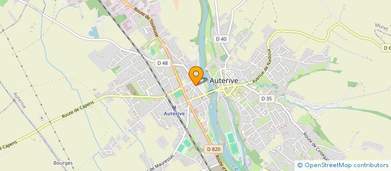 localisation de l'entreprise VALES SERVICES INFORMATIQUES à AUTERIVE