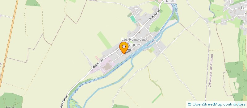 localisation de l'entreprise VALESCAUT à LES RUES-DES-VIGNES