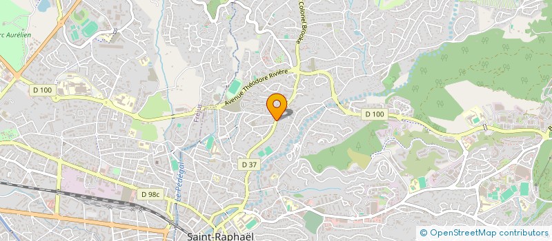 localisation de l'entreprise VALESCURE GOLF IMMOBILIER  SAINT-RAPHAEL