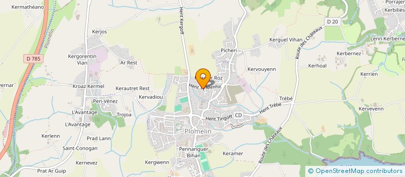 localisation de l'entreprise VALESEBA  PLOMELIN