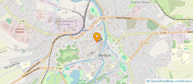 localisation de l'entreprise VALESSIO à VERDUN