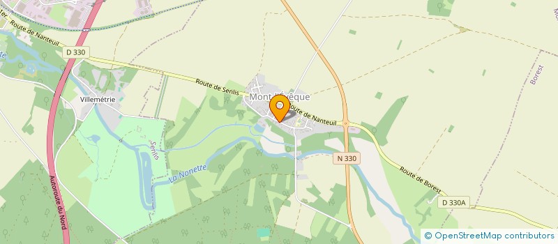 localisation de l'entreprise VALET DE LA PIERRE  SENLIS