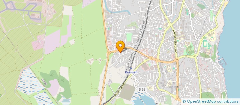 localisation de l'entreprise VALET DRIVE à ISTRES
