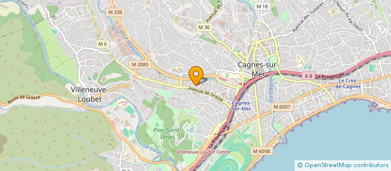 localisation de l'entreprise VALET RACING à CAGNES-SUR-MER