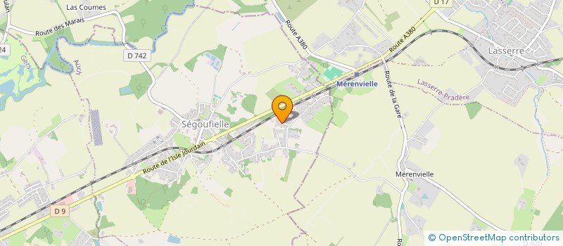 localisation de l'entreprise VALETHIC  SEGOUFIELLE