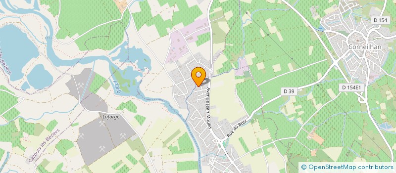 localisation de l'entreprise VALETTE  LIGNAN-SUR-ORB