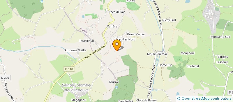 localisation de l'entreprise VALETTE DISTRIBUTION à VILLENEUVE SUR LOT