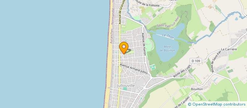 localisation de l'entreprise VALETTE INDIVISION  JULLOUVILLE