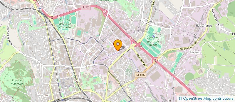 localisation de l'entreprise VALETUDO 42  SAINT-ETIENNE