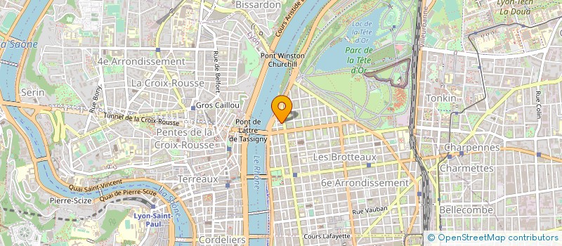 localisation de l'entreprise VALETYS à LYON 6EME
