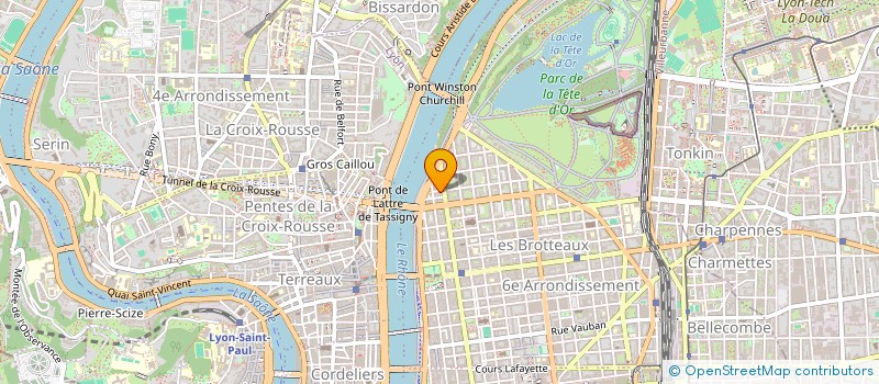 localisation de l'entreprise VALETYS PROMOTION  LYON 6EME