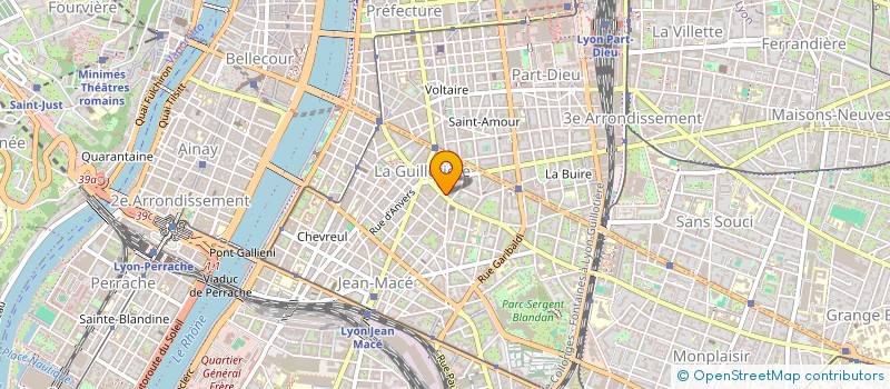 localisation de l'entreprise VALEUR ABSOLUE SARL à LYON