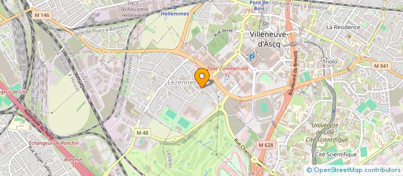 localisation de l'entreprise VALEUR AJOUTEE CONSEILS ET PATRIMOINE  LILLE