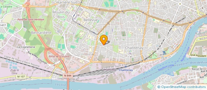 localisation de l'entreprise VALEUR AJOUTEE TRAFIC REGULATION à NANTES