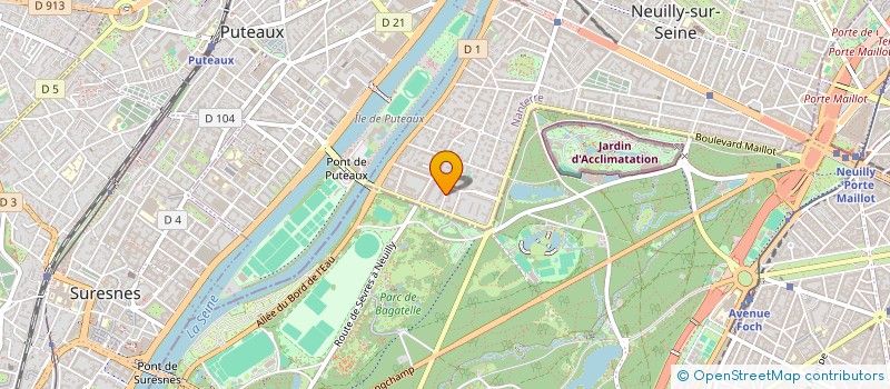 localisation de l'entreprise VALEUR D'AVENIR à NEUILLY-SUR-SEINE