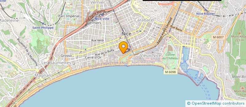 localisation de l'entreprise VALEUR PHILATELIQUE à NICE