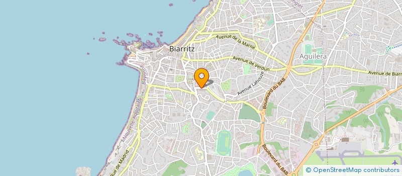 localisation de l'entreprise VALEUR PLUS EXPRESSION  BIARRITZ