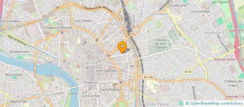 localisation de l'entreprise VALEUR TRAVAIL TEMPORAIRE à TOULOUSE