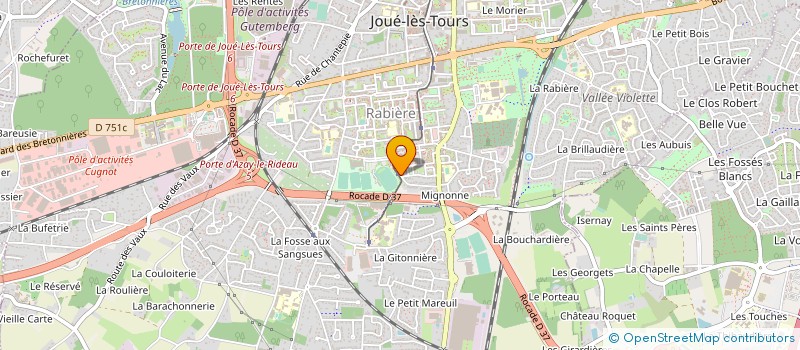 localisation de l'entreprise VALEURS CULINAIRES à FONDETTES