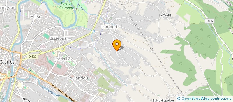 localisation de l'entreprise VALEURS D'IMAGES à CASTRES