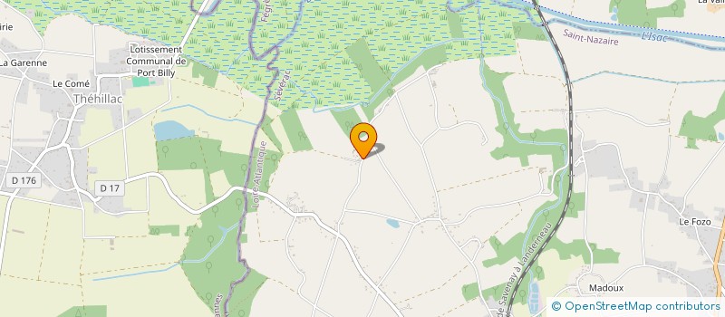 localisation de l'entreprise VALEURS ET PARTAGE  SEVERAC