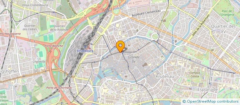 localisation de l'entreprise VALEURS GAGNANTES à STRASBOURG