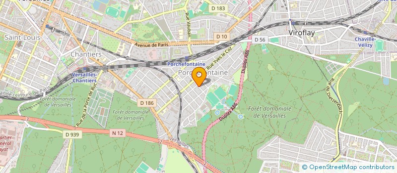 localisation de l'entreprise VALEURS STRATEGIE FINANCE  LE CHESNAY-ROCQUENCOURT