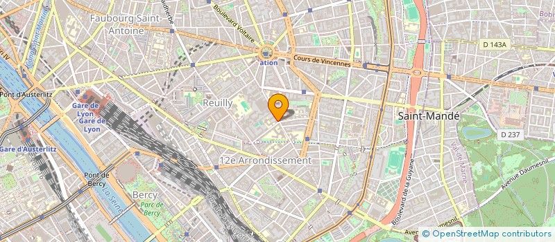 localisation de l'entreprise VALEURS URBAINES  PARIS