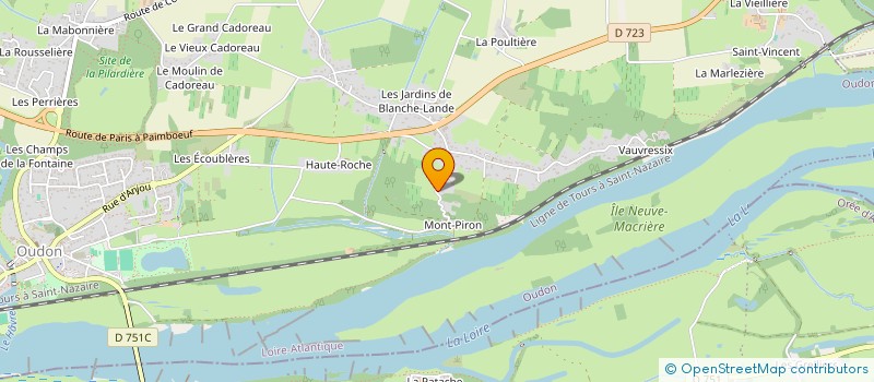 localisation de l'entreprise VALEURSAGILE  OUDON