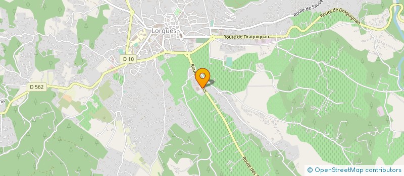 localisation de l'entreprise VALEX à LORGUES