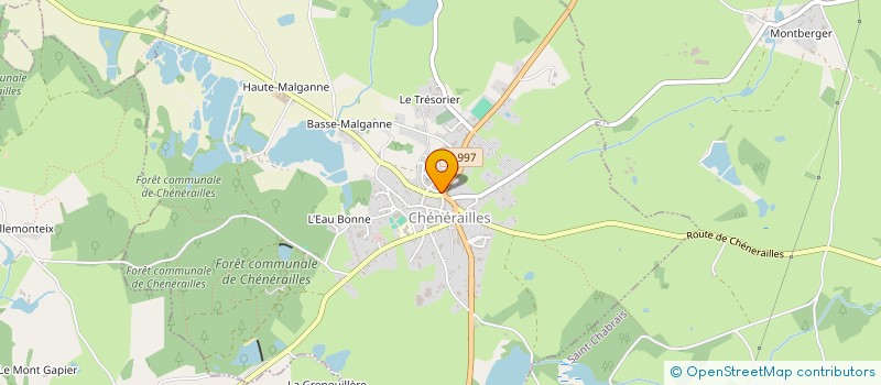 localisation de l'entreprise VALEX à CHENERAILLES
