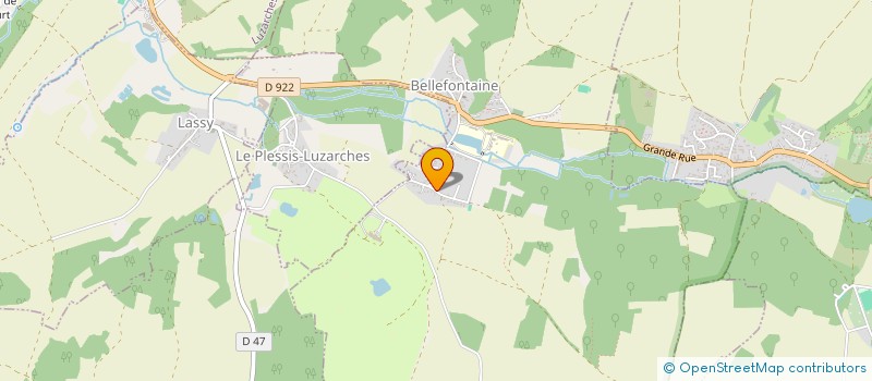 localisation de l'entreprise VALEX  BELLEFONTAINE